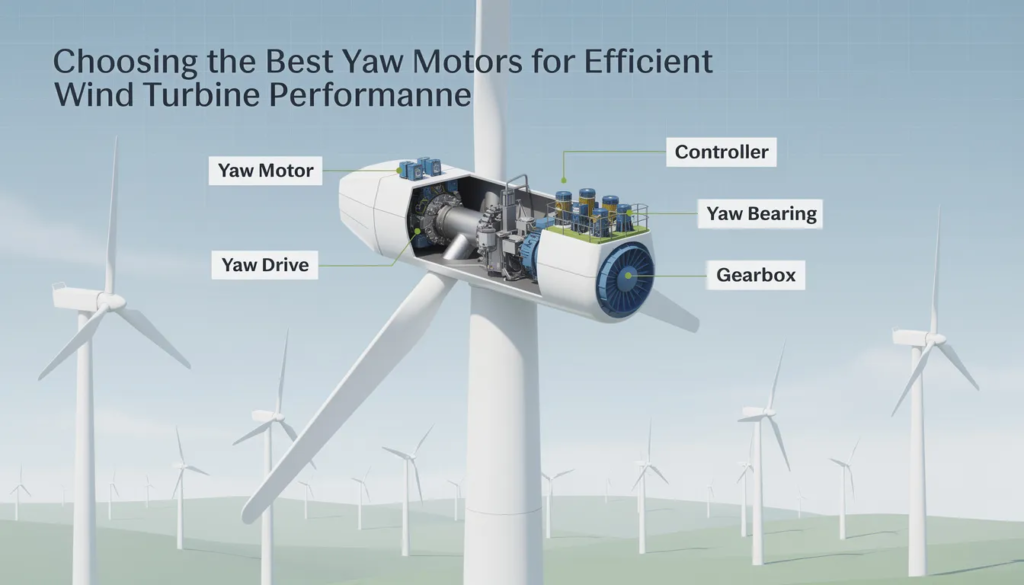 Choosing the Best Yaw Motors for Efficient Wind Turbine Performance