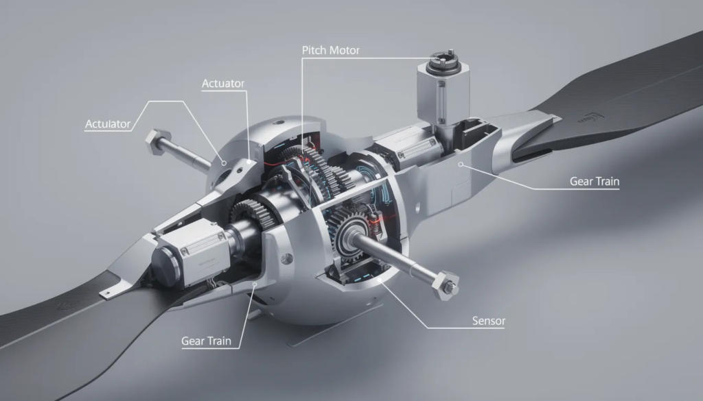 Pitch Motors and Actuation